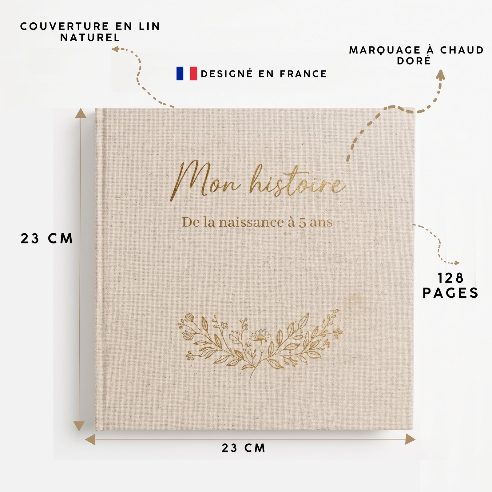 Livre de naissance bébé